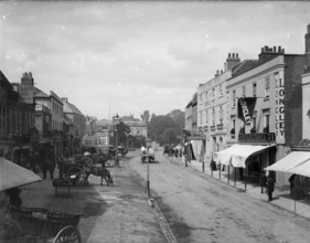Market Place, Watford, Hertfordshire, 1860-1922. Creator: Henry Taunt.