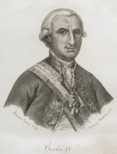 Charles IV, King of Spain, 1851.  Creator: Domingo Martínez.