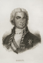 Manuel de Godoy y Alvarez de Faria, Spanish politician, 1851.  Creator: Pedro Hortigosa.