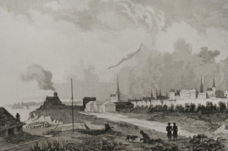 Revel, Russian period, 1839. Creator: Samuel Cholet.