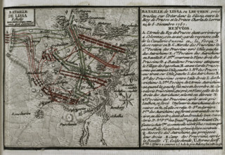 Seven Years War (1756-1763): Battle of Leuthen (5th December 1757), 1765. Creator: Jean de Beaurain.