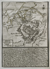 Seven Years War (1756-1763): Third Silesian War - Siege of Schweidnitz (1762), 1765. Creator: Jean de Beaurain.