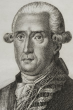 Jose Moñino y Redondo, 1st Count of Floridablanca (1728-1808), Spanish statesman, 1851. Creator: Pedro Hortigosa.