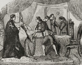 Death of the Princess of Asturias, May 21, 1806, (1851).  Creator: Unknown.