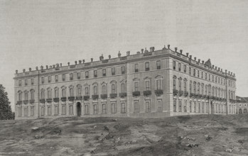 Royal Palace of Riofrío, La Losa, Segovia province, Spain, 1898. Creator: Unknown.