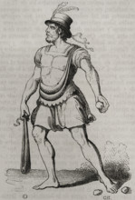 Majorcan slinger, 1852. Creator: Unknown.