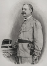José Toral y Velázquez, Spanish general, last military governor of Santiago de Cuba, 1898.  Creator: Unknown.