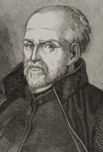 Juan de Mariana, Spanish Jesuit theologian and historian, 1852.  Creator: Unknown.