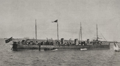 Spanish-American War (1898): destroyer "Terror", 1898.  Creator: Unknown.