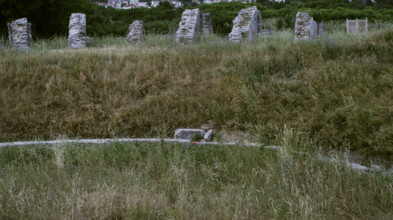 Archaeological ruins, ancient city of Salona, Solin, Coatia, 2018.  Creator: Unknown.