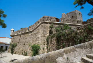 View of the castle, Valencia de Alcantara, Extremadura, Spain, 2008.  Creator: LTL.