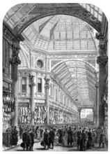 New Leadenhall Market: interior, 1881. Creator: Unknown.