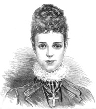 The new Empress of Russia, 1881.  Creator: Unknown.