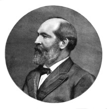 The late James A. Garfield, President of the United States, 1881. Creator: Unknown.