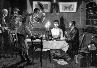 Intruders, 1881. Creator: W. I. Mosses.