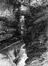 Sketches in Nidderdale, Yorkshire: Gorge of How Stean Beck, 1883. Creator: Unknown.