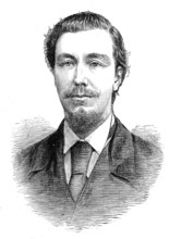 Mr. Blackburne, winner of the first prize at the Berlin Chess Tournament, 1881. Creator: Unknown.