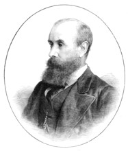 The Hon. Lionel Sackville West, the new British Minister to the United States, 1881. Creator: Unknown.