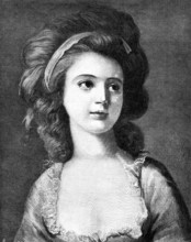 Portrait of Countess Potocka, by Angelica Kauffman, in the Dresden Gallery..., 1881. Creator: Unknown.