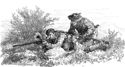 The War in the Transvaal: a Boer outpost, 1881. Creator: Unknown.