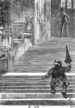 Admission to the Strangers' Gallery of the House of Commons: 3.30!, 1881. Creator: Unknown.