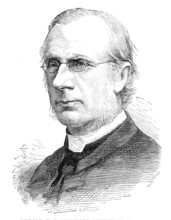 Rev. Dr. E. H. Plumptre, new Dean of Wells, 1881. Creator: Unknown.