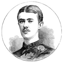The late Lieutenant Maurice O'Connell, 1881.  Creator: Unknown.