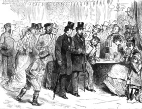 The late Lord Beaconsfield: Lord Beaconsfield at Berlin, 1878, (1881). Creator: Unknown.
