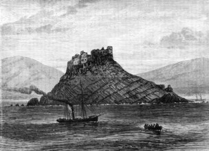 The French Expedition to Tunis: the Island and Fort of Tabarka, 1881. Creator: Unknown.