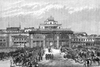Palace of the Maharajah of Mysore, India, 1881. Creator: Unknown.