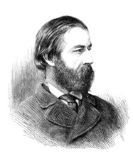 Mr. Stuart Rendel, M.P. for Montgomeryshire, mover of the address in the House of Commons, 1881. Creator: Unknown.