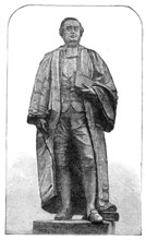 Statue of the late Rev. Dr. Norman Macleod, at Glasgow, 1881. Creator: Unknown.