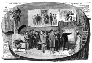 Academy Notes, 1881. Creator: William James Palmer.