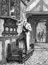 The Morn of St. Valentine, 1881. Creator: W. I. Mosses.