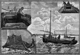 Our Fishing Industries: Whitebait Fishing, 1883. Creator: Unknown.