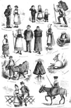 Notes of a Tourist: Swiss folk, 1883. Creator: Unknown.