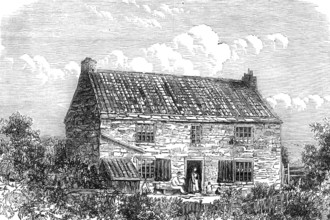 Street House, Wylam, the birthplace of George Stephenson, 1881. Creator: Unknown.