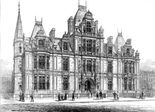 Westminster Townhall, opened by the Duke of Buccleuch, High Steward, 1883. Creator: Unknown.