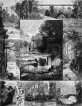 The Jesmond Dene Public Park, Newcastle-On-Tyne, 1883. Creator: Unknown.
