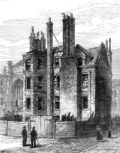 Old buildings in Lincoln's-Inn now being demolished, 1881. Creator: Unknown.