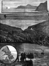 The Fatal Disaster with a Balloon, 1881. Creator: Unknown.