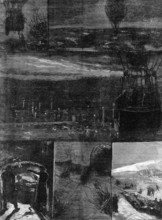 Through the Clouds by Day and Night, 1881. Creator: Unknown.