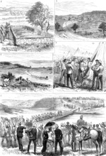 Sketches in South Africa by our special artist, 1881.  Creator: Unknown.