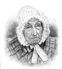 Miss Margaret Bailey, of Cairncastle, County Antrim, now in her 111th year, 1881. Creator: Unknown.