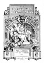 Front page of "Illustrated London News", July to December 1883.  Creator: Unknown.