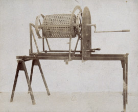 Plague apparatus from a lazaretto in Venice, used to disinfect clothing, c1890s. Creator: Unknown.