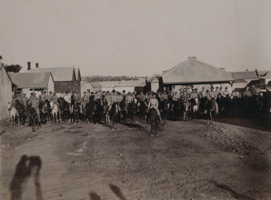 South Africa: the Bettington's Horse unit, 1896. Creator: Barnett.