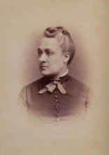 Mrs Hunt, c1880. Creator: Bourne & Shepherd.
