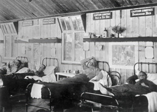 Imperial Yeomanry Hospital, Deelfontein, South Africa: the "Eastern Counties" ..., (1900?). Creator: HR Sherborn.