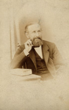 Sir Edward Frankland, 1868. Creator: Sawyer.
